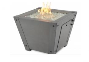 Axel square gas fire pit