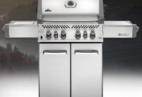 Prestige 500 with infrared side and rear burners