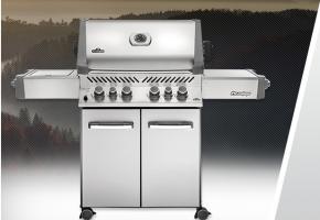 Prestige 500 with infrared side and rear burners